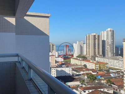 Apartamento em Campo da Aviação, Praia Grande/SP de 75m² 2 quartos à venda por R$ 394.000,00