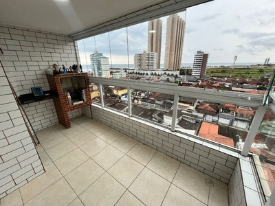 Apartamento em Vila Mirim, Praia Grande/SP de 48m² 1 quartos à venda por R$ 269.000,00