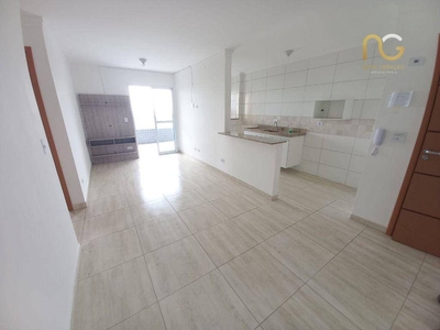 Apartamento em Vila Mirim, Praia Grande/SP de 77m² 2 quartos à venda por R$ 438.000,00