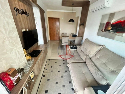 Apartamento em Vila Tupi, Praia Grande/SP de 90m² 2 quartos à venda por R$ 609.000,00