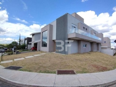 Casa com 4 dormitórios, 292 m² - venda por r$ 2.300.000,00 ou aluguel por r$ 12.898,52/mês - condomínio maria dulce - indaiatuba/sp