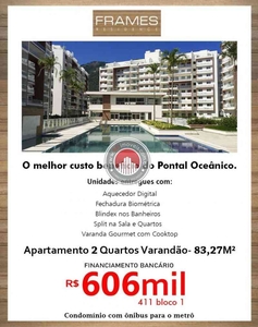 Apartamento com 2 quartos à venda no bairro Recreio dos Bandeirantes, 83m²