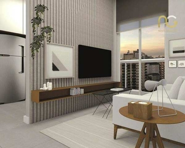 Apartamento com 1 dormitório à venda, 38 m² por R$ 274.096,66 - Boqueirão - Praia Grande/S