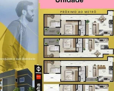 Apartamento para Venda em São Paulo, Penha França, 2 dormitórios, 1 banheiro, 1 vaga