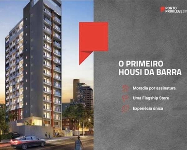 Apartamento studio na Barra á venda Lançamento Porto da Barra