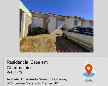 Vendo casa em condomínio! Aceito proposta e carro como parte do pagamento!