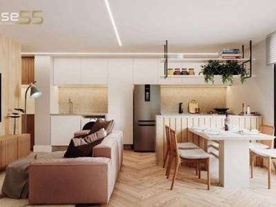 Apartamento com 2 dormitórios à venda, 87 m² por r$ 749.492,98 - cabral - curitiba/pr