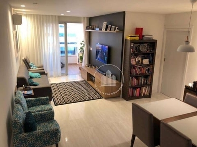 Apartamento com 3 dormitórios à venda, 103 m² por r$ 1.600.000,00 - balneário do estreito - florianópolis/sc