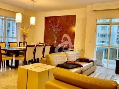 Apartamento com 4 dormitórios, 214 m² - venda por r$ 2.500.000,00 ou aluguel por r$ 13.424,00/mês - boqueirão - santos/sp