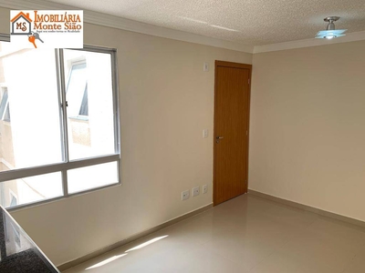 Apartamento em Água Chata, Guarulhos/SP de 44m² 2 quartos para locação R$ 800,00/mes