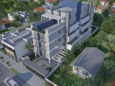 Apartamento garden com 2 dormitórios à venda, 71 m² por r$ 427.000,00 - praia de leste - pontal do paraná/pr