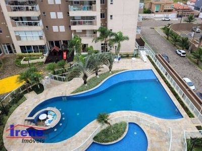 Apartamento resort com 2 dormitórios para alugar, 77 m² por r$ 4.200/mês - centro - itanhaém/sp