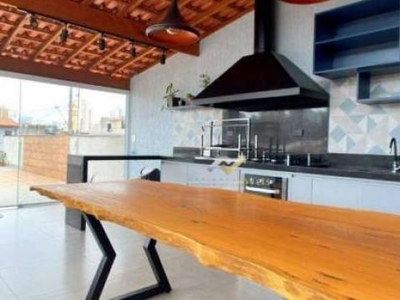 Casa com 2 dormitórios à venda, 150 m² por r$ 660.000,00 - jardim cambuí - santo andré/sp