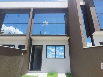 Casa com 2 dormitórios à venda, 76 m² por r$ 300.000,00 - fortaleza - blumenau/sc