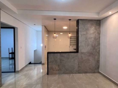 Casa com 2 dormitórios à venda, 80 m² por r$ 439.000,00 - canto do forte - praia grande/sp