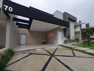 Casa com 3 quartos à venda, 150 m² por r$ 965.000 - condomínio terras do vale - caçapava/sp