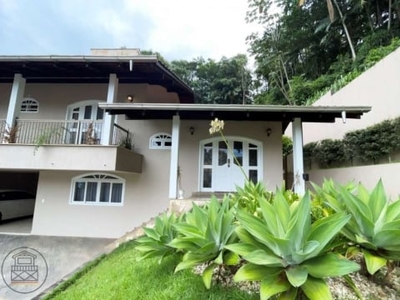 Casa em condomínio fechado com 3 quartos à venda no velha, blumenau , 371 m2 por r$ 1.946.000