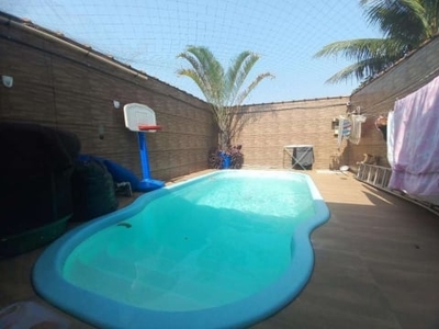 Casa geminada piscina nova mirim