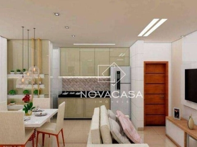 Cobertura com 2 dormitórios à venda, 92 m² por r$ 290.000 - xangri-la - belo horizonte/mg