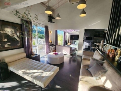 Cobertura com 3 dormitórios à venda, 180 m² por r$ 2.200.000,00 - lagoa da conceição - florianópolis/sc