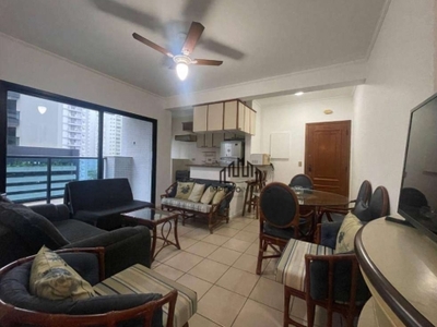 Flat com 2 dormitórios à venda, 55 m² por r$ 500.000,00 - pitangueiras - guarujá/sp