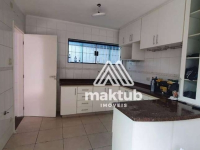 Sobrado, 189 m² - venda por r$ 1.200.000,00 ou aluguel por r$ 6.000,00/mês - casa branca - santo andré/sp