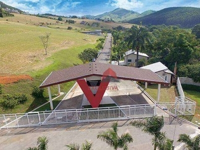 Terreno à venda, 1000 m² por r$ 300.000,00 - village parahybuna - paraibuna/sp