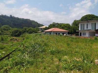Terreno à venda, 1106 m² por r$ 480.000,00 - vargem grande - florianópolis/sc