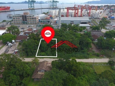 Terreno à venda, 409 m² por r$ 140.000,00 - santa terezinha - itapoá/sc