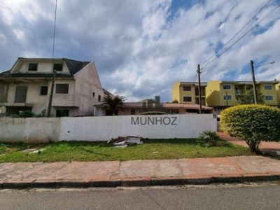 Terreno à venda, 588 m² por r$ 650.000 - santa felicidade - curitiba/pr