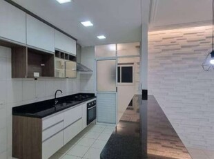 Apartamento com 2 dormitórios para alugar, 62 m² por r$ 3.029,00/mês - jardim tupanci - barueri/sp