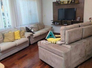 Casa com 3 dormitórios à venda, 294 m² - santa paula - são caetano do sul/sp