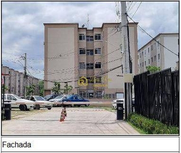 Apartamento em Bangu, Rio de Janeiro/RJ de 40m² 2 quartos à venda por R$ 72.046,00