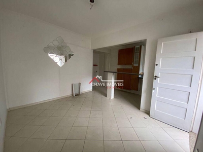 Apartamento em Gonzaga, Santos/SP de 41m² 1 quartos para locação R$ 1.800,00/mes