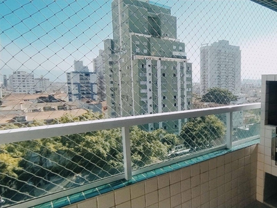 Apartamento em Itararé, São Vicente/SP de 92m² 3 quartos à venda por R$ 674.000,00