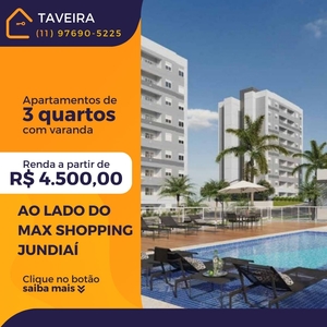 Apartamento em Jardim Carlos Gomes, Jundiaí/SP de 54m² 3 quartos à venda por R$ 274.000,00