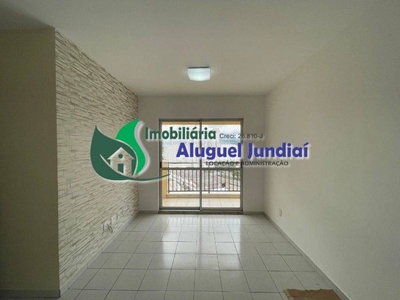 Apartamento em Vila das Hortências, Jundiaí/SP de 72m² 3 quartos para locação R$ 2.500,00/mes