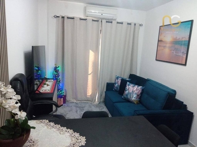 Apartamento em Vila Guilhermina, Praia Grande/SP de 52m² 2 quartos à venda por R$ 275.000,00