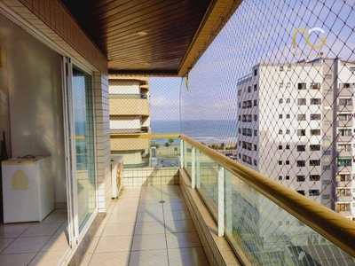 Apartamento em Vila Tupi, Praia Grande/SP de 132m² 3 quartos à venda por R$ 574.000,00