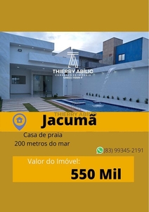 Casa em Jacumã, Conde/PB de 60m² 2 quartos à venda por R$ 549.000,00