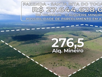 Fazenda em Setor Central, Crixás do Tocantins/TO de 500m² 4 quartos à venda por R$ 27.643.628,00