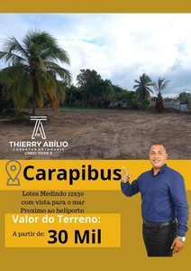 Terreno em Carapibus, Conde/PB de 10m² à venda por R$ 30.000,00