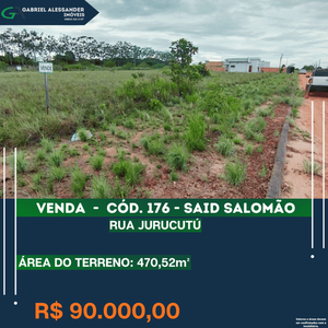 Terreno em Centro, Boa Vista/RR de 10m² à venda por R$ 90.000,00