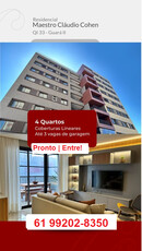 Apartamento à venda com 4 quartos no Guara II, Guará