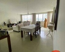 Apartamento com 3 dormitórios para alugar, 160 m² na quadra do mar por R$ 7.000/mês - Boa