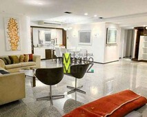 Apartamento com 3 dormitórios para alugar, 201 m² por R$ 3.850/mês - Meireles - Fortaleza