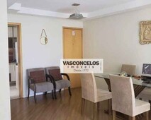 Apartamento com 3 dormitórios para alugar, 77 m² por R$ 4.500,00/mês - Jardim Aquarius - S