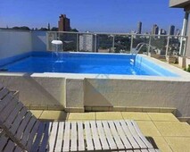 Cobertura com 3 dormitórios para alugar, 342 m² por R$ 7.500,00/mês - Vila Nova - Novo Ham