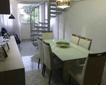 Cobertura para aluguel possui 180 metros quadrados com 3 quartos em Serra - Belo Horizonte