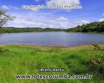 Corumbá 04), Bom local, Top Lançamento, Lote na beira do Lago